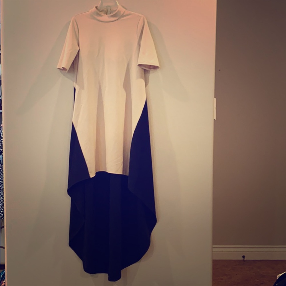 Front short, back long dress